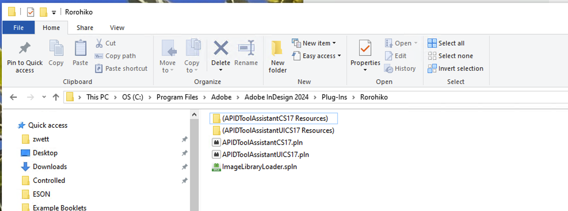 ImageLibraryLoader for InDesign - Rorohiko Workflow Resources